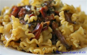 Mafalda Con Setas Y Bacon // Mafalda With Mushrooms And Bacon
