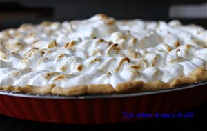 Pastel De Limón Y Merengue, Seguimos Con La Oda Al Limón// Lemon And Meringue Pie, We Continue With The Ode To Lemon..
