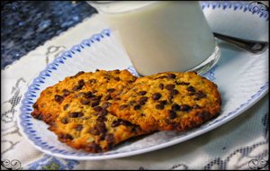 Galletas De Avena Y Chips De Chocolate