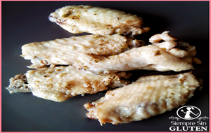 Alitas De Pollo Al ajillo