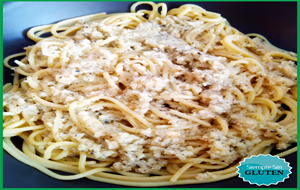 Espaguetis Con Pesto De avellanas