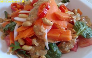 Ensalada Thailandesa De Papaya (som-tam)
