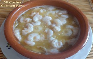 Gambas De Malaga Al Ajillo (o En Su Lugar Langostinos)