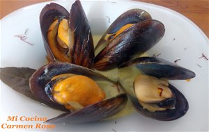 Mejillones Al Cava Con Aroma De Azafran
