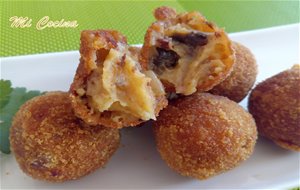 Croquetas de morcilla y cebolla