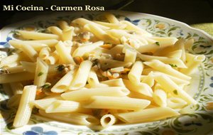 Macarrones Con Berberechos En Salsa Verde
