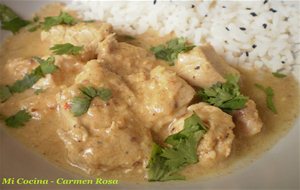 Murgh Shahi Korma (pollo Korma Con Yogur Y Almendras) 