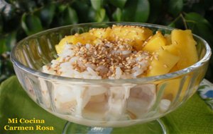 Arroz Con Coco Y Mango (khao Niao Mamuang)
