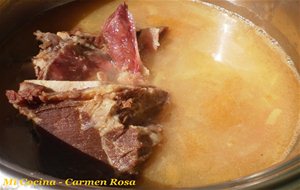 Sopa De Jamon Iberico (caldo Base)
