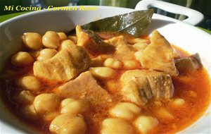 "falsos Callos Malagueños" O Potaje De Garbanzos Con Magro
