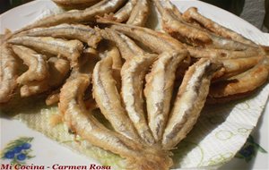 Manojitos De Boquerones Fritos De La Bahia De Malaga
