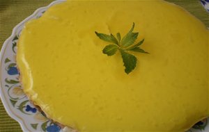 Pastel De Yogur De Limon
