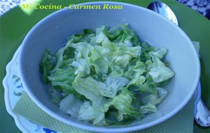 Lechuga Malagueña Con Caldo.
