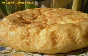 Tortilla De Patatas Y Cebolla Caramelizada