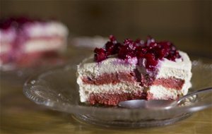 Tarta Red Velvet Con Cobertura De &#8220;queso&#8221;