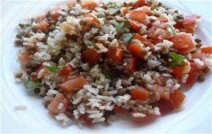 Nº 34 – Ensalada De Lentejas Y Arroz