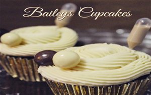 Cupcakes De Crema Irlandesa (tipo Baileys)
