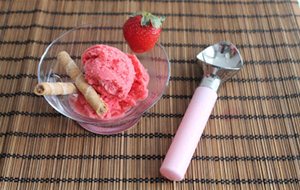 Helado De Fresa Y Lima Light
