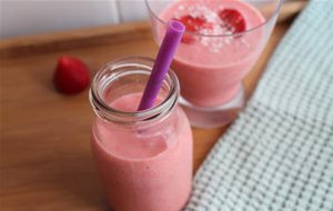 Smoothie De Fresa Y Coco
