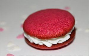 Whoopies De Frambuesa Con Crema De Nubes
