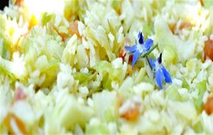 Arroz Salteado Con Repollo (italia) #colorysabor