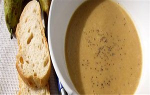 Crema De Pera Con Mostaza Dijon Y Almendras. (#colorysabor)