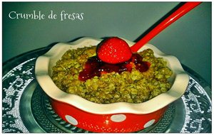 Crumble De Fresas Express
