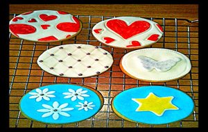 Galletas De Mantequilla (para Decorar Con Fondant, Papel De Azúcar, Glasa...)
