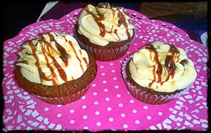 Cupcakes De Vainilla, Maracuyá Y Dulce De Leche!!
