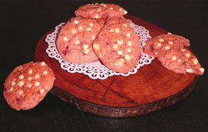 Semana De Fresas: Cookies De Fresas Y Chocolate Blanco
