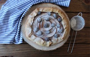 Galette De Moras Y Melocotón
