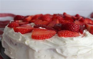 Pastel De Fresas