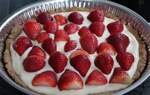 Tarta De Fresas Y Mascarpone