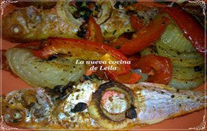 Salmonetes Al Horno
