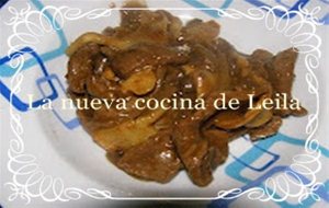 Ternera Con Salsa De Ostras
