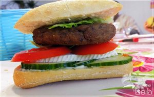 Hamburguesas De Berenjena Vegetarianas
