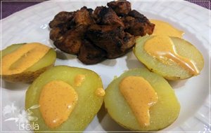 Carne De Fiesta De Pavo Con Papas Arrugadas
