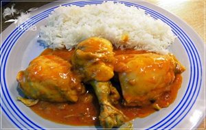 Pollo Al Curri Con Arroz Basmati
