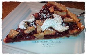 Cherry Appel Pie O Tarta De Cerezas Y Manzanas
