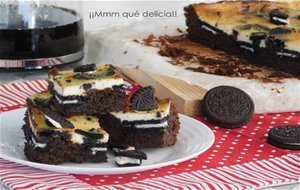 Brownie De Oreo & Cheesecake
