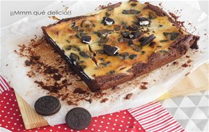 Brownie De Oreo & Cheesecake
