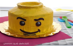 Tarta Arcoíris De Lego
