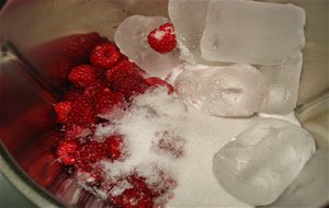 Sorbete De Frambuesas
