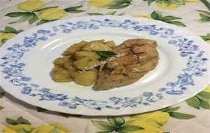 Pechuga De Pollo Con Patatas 
