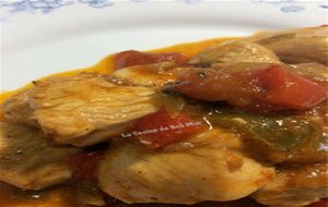 Pollo En Salsa Al Estilo De La Abuela 
