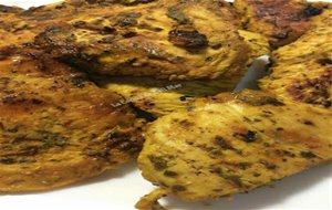 Filetes De Pollo Aliñados A La Plancha
