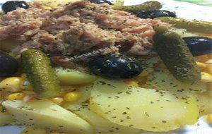 Ensalada De Patatas Sencilla 
