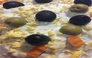 Ensaladilla De Patatas, Palitos De Cangrejo Y Lactonesa 
