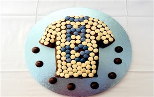 Tarta Camiseta Fútbol De Chocolate Con Nutella