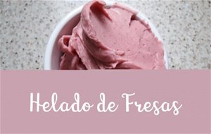 Helado De Fresas